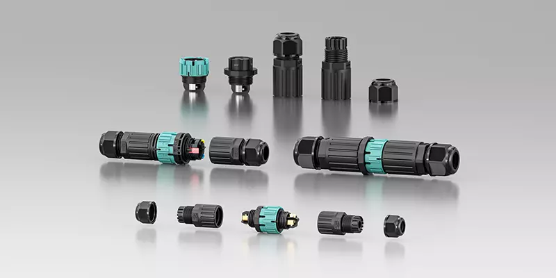 Male and Female Waterproof Connector